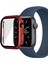 Apple Watch Serisi 7 45MM / Serisi 8 45MM Elektrapılaşma Sabit Pc Saat Kılıfı Kapak Temsil Edilmiş Cam Ekran Koruyucu (Yurt Dışından) 1