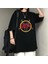 Rock Serisi Slayer Baskılı Siyah Oversize T-Shirt 1