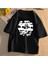Y2K Face To Face Siyah Oversize T-Shirt 1