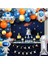 Uzay Temalı Doğum Günü Seti 4 Adet Folyo, 50 Lateks Balon, Banner, Balon Zinciri, Balon Bandı 3
