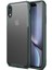Apple iPhone Xr 6.1 Kılıf Köşe Korumalı Arkası Mat Buzlu Sert Kapak (Volks) 1
