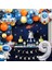Uzay Temalı Doğum Günü Seti 4 Adet Folyo, 50 Lateks Balon, Banner, Balon Zinciri, Balon Bandı 3