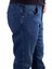 Twister Vegas 132-271 Mavi Yüksek Bel Rahat Paça Erkek Jeans Pantolon 3