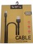 Deluxe Iphone (Lightning) Şarj Kablo Bez 2.4A 2
