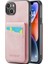 Xstepcase Apple iPhone 14 Plus Kart Yuvaları Için Kickstand Telefon Kasası Rfıd Blowantıct Pu Deri+Tpu Arka Kapak (Yurt Dışından) 1