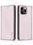 Xstepcase Apple iPhone 12 Pro Max Anti-Dut Cep Telefon Kılıfı Pu Deri Kart Yuvası Stand Telefon Kapağı (Yurt Dışından) 1