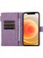 Xstepcase Apple iPhone 12/12 Pro 6.1 Fermuarı Cep Deri Koruyucu Kabuk Cüzdan Stand Telefon Kılıfı 9 Kart Yuvası (Yurt Dışından) 3