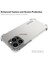 Xstepcase Apple iPhone 14 Pro Max Tpu Için Telefon Kılıfı Yüksek Alüminyum Silicon Cam Ekran Filmi (Yurt Dışından) 4