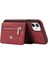 Xstepcase Apple iPhone 12 Mini 5.4 Rfıd Blooking Kart Çantası Anti Drop Anti-Drop Telefon Kasası Kickstand Pu Deri+Tpu Kapak (Yurt Dışından) 3