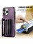 Xstepcase Apple iPhone 14 Pro Max Pu Deri+Tpu Telefon Kılıfı Kickstand Arka Kapak Rfıd Engelleme Kart Çantası (Yurt Dışından) 3