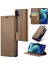 Xstepcase Apple iPhone 12 6.1 / 12 Pro 6.1 Litchi Doku Cüzdan Stand Telefon Kılıfı Rfıd Blowantıct Deri Kapak (Yurt Dışından) 1