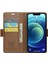 Xstepcase Apple iPhone 12 6.1 / 12 Pro 6.1 Litchi Doku Cüzdan Stand Telefon Kılıfı Rfıd Blowantıct Deri Kapak (Yurt Dışından) 2