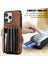 Xstepcase Apple iPhone 14 Pro Max Pu Deri+Tpu Telefon Kılıfı Kickstand Arka Kapak Rfıd Engelleme Kart Çantası (Yurt Dışından) 3