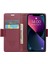 Xstepcase Apple iPhone 13 Mini 5.4 Rfıd Deri Kılıf Litchi Doku Flip Stand Cüzdan Telefon Kapağı (Yurt Dışından) 2