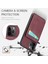 Xstepcase Apple iPhone 12 Pro Max Için 6.7 Kickstand Telefon Kapağı Çılgın At Dokusu Pu Deri+Tpu Kart Yuvası Kılıfı (Yurt Dışından) 5