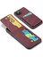 Xstepcase Apple iPhone 13 Rfıd Engelleme Pu Deri+Tpu Kickstand Cover Için Kart Tutucu Telefon Kılıfı (Yurt Dışından) 3