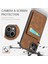 Xstepcase Apple iPhone 13 Rfıd Engelleme Pu Deri+Tpu Kickstand Cover Için Kart Tutucu Telefon Kılıfı (Yurt Dışından) 4