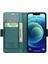 Xstepcase Apple iPhone 12 Mini, Rfıd Engelleme Litchi Doku Deri Telefon Kapağı Için Stand Cüzdan Kılıfı (Yurt Dışından) 3