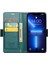 Xstepcase Apple iPhone 13 Pro Max 6.7 Rfıd Engelleme Cüzdan Kılıfı Litchi Doku Deri Stand Telefon Kapağı (Yurt Dışından) 3