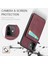 Xstepcase Apple iPhone 12/12 Pro 6.1 Kart Yuvaları Kickstand Pu Deri+Tpu Kılıfı (Yurt Dışından) 5