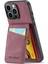 Xstepcase Apple iPhone 14 Pro Max Kickstand Telefon Kasa Kartı Tutucu Pu Deri + Tpu Kapağı (Yurt Dışından) 2
