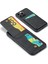 Xstepcase Apple iPhone 14 Pro Max Kickstand Telefon Kasa Kartı Tutucu Pu Deri + Tpu Kapağı (Yurt Dışından) 3