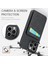 Xstepcase Apple iPhone 14 Pro Max Kickstand Telefon Kasa Kartı Tutucu Pu Deri + Tpu Kapağı (Yurt Dışından) 5