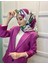 Nef Scarf Dijital Baskı Lale Desen Eşarp 00858 2