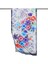 Gri Floral İpeksi Fular 1