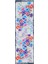 Gri Floral İpeksi Fular 4