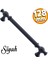 Kesir Mobilya Mutfak Dolabı Çekmece Dolap Kapak Kulpu Kulbu Siyah 128 mm Metal Kulp 1