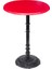 Bistro Döküm Masa (ÇIPA-6075 Werzalit Yuvarlak Q 70CM) - Kırmızı 1
