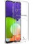 Samsung Galaxy M22 Kılıf Kartlıklı Şeffaf Setra Clear Esnek Silikon Kapak 1