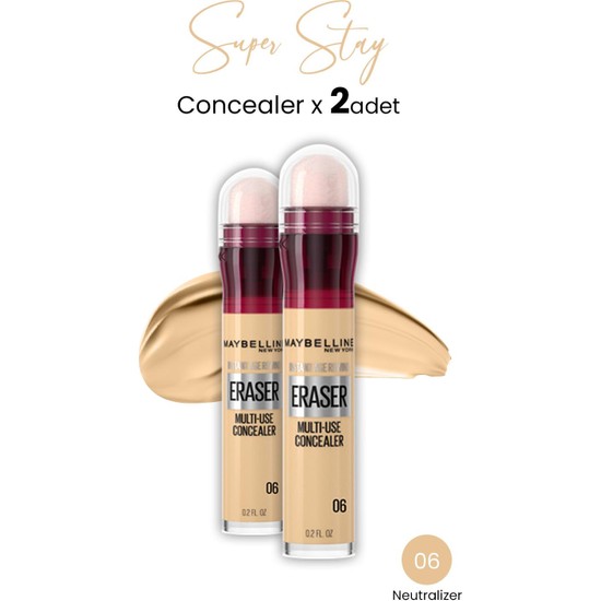 Maybelline New York Eraser Multi Use Concealer 06 Fiyatı