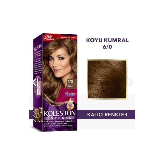 Wella Koleston Koleston Intense 6/0 Koyu Kumral Saç Boyası