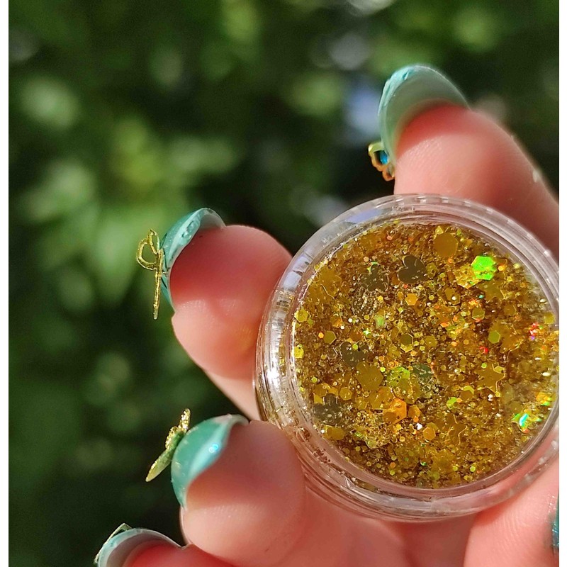Hb Tasarım Glitter Jel Far Simli Yüz ve Vücut Simi