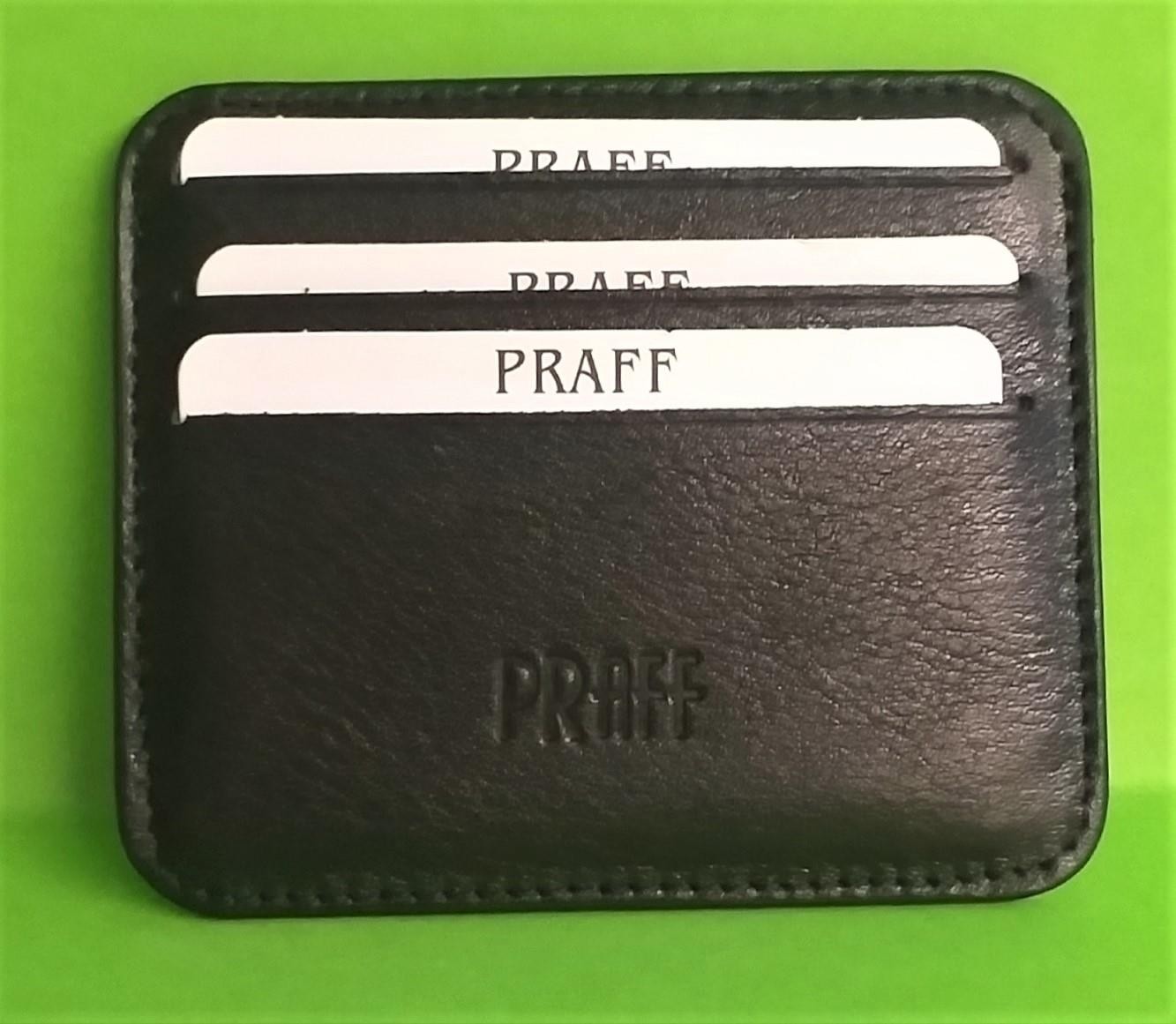 Bags Shoes Praff 180222 Hakiki Deri Unisex Mini Kartlık