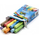 Nova Color 10'lu Beyaz Tozsuz Tebeşir Renkli Çizim İçin Uygun Ölçülerde