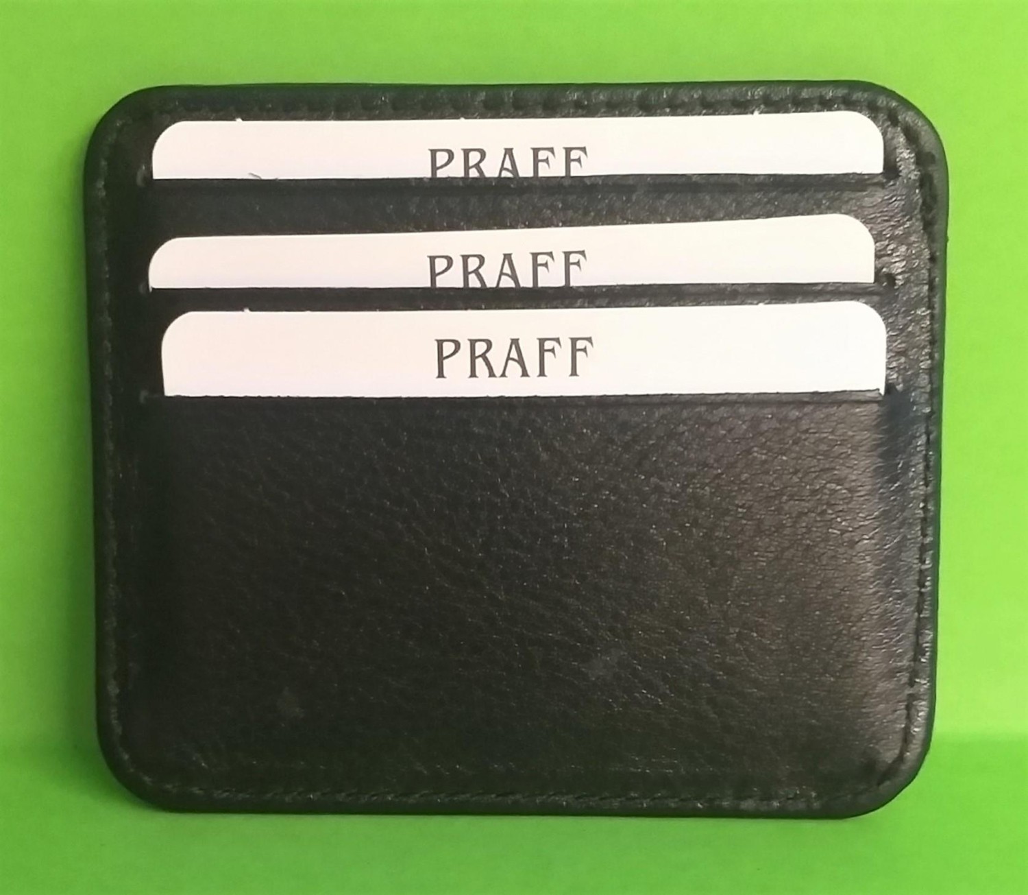 Bags Shoes Praff 180222 Hakiki Deri Unisex Mini Kartlık görsel 2