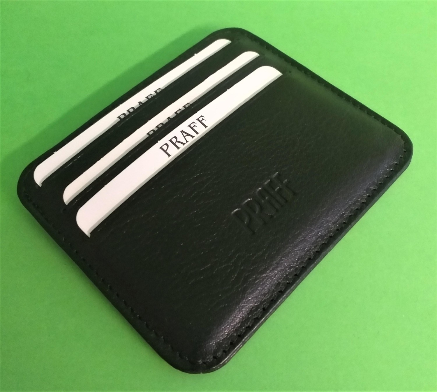 Bags Shoes Praff 180222 Hakiki Deri Unisex Mini Kartlık görsel 3