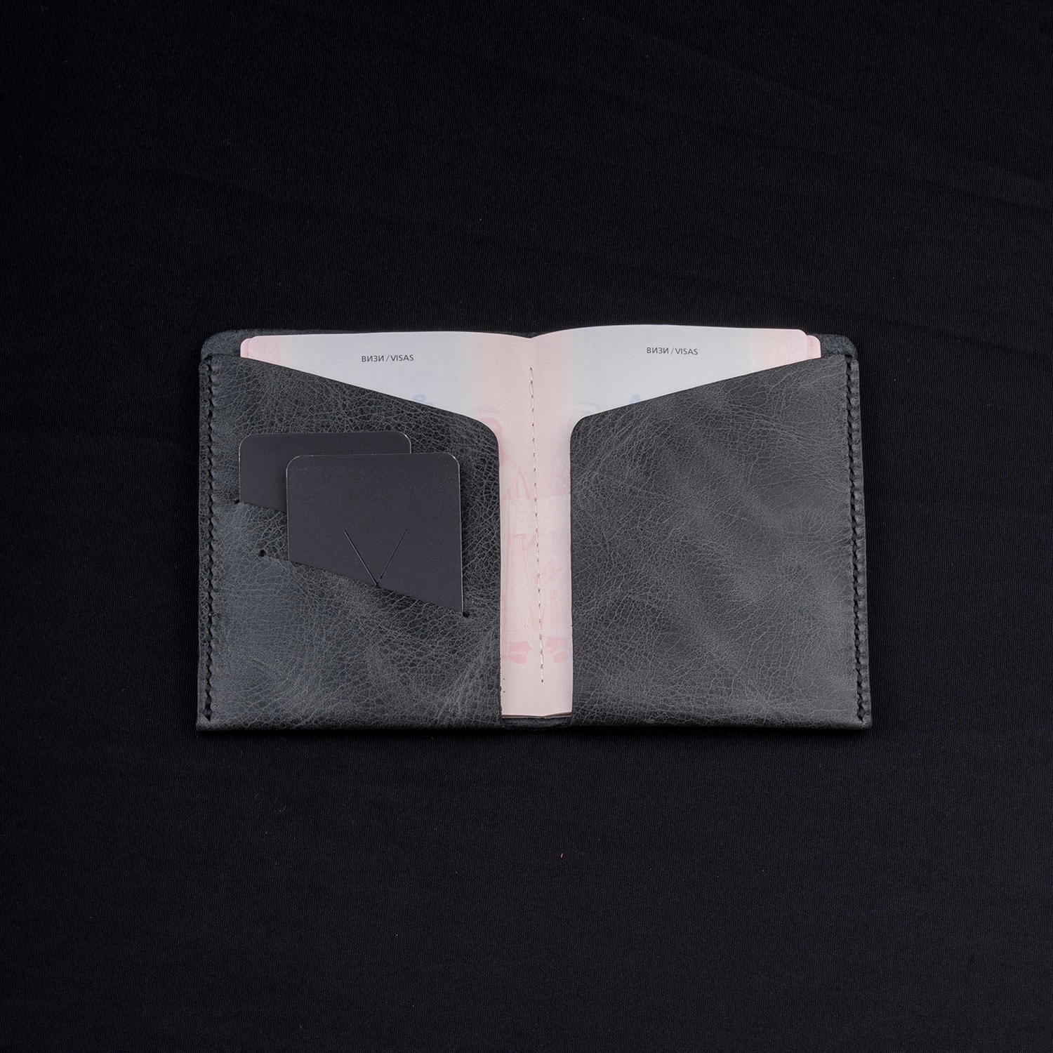 Minimal X Design Hakiki Deri Pasaport Kılıfı - Gerçek Deri ve El Yapımı - Minimalist Tasarım görsel 7