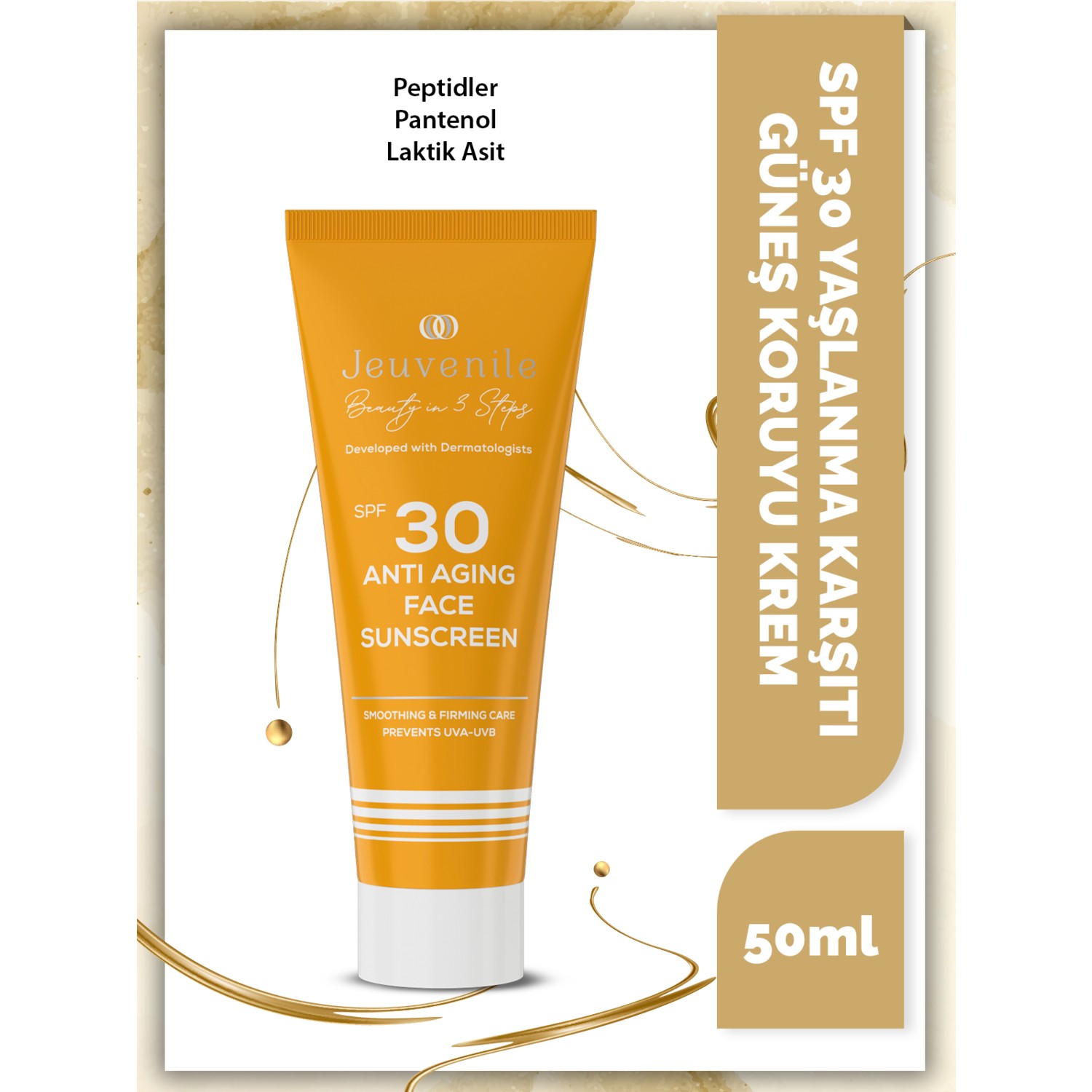 Jeuvenile SPF 30 Anti Aging Face Sunscreen ve Güneş Fiyatı