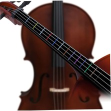 Happypotam 4-4 Keman-Nota-Etiket-Kolay Öğrenme-Sticker-Klavye-Çıkartma-Violin-Keman Aksesuar