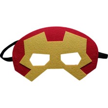 Schulzz Ironman Lastikli Keçe Çocuk Maske