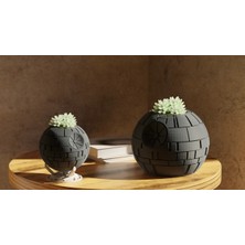 Renkli Evren Star Wars Dekoratif Saksı