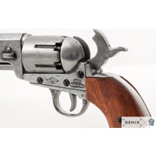 Denix Koleksiyon Grubu-Confederate Revolver, Usa 1860-JDNX1083-G-ORIJINALDEN Ilham Alan Tasarım