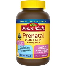 Nature Made Prenatal Multi + Dha 200 mg 150 Softgels