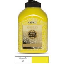 Artdeco Gold Multi Surface Akrilik Boya 500 Ml. 204 Limon Sarı