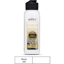 Artdeco Gold Multi Surface Akrilik Boya 140 Ml. 340 Beyaz