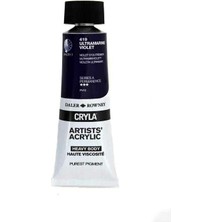Daler Rowney Cryla Heavy Body Artists' Akrilik Boya 75ML N:419 Ultramarine Violet